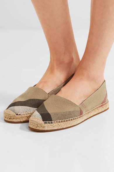 burberry espadrilles net a porter|burberry espadrilles women's sale.